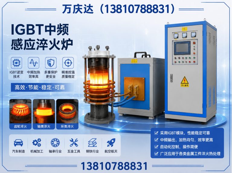 西城区IGBT中频感应淬火炉展示图